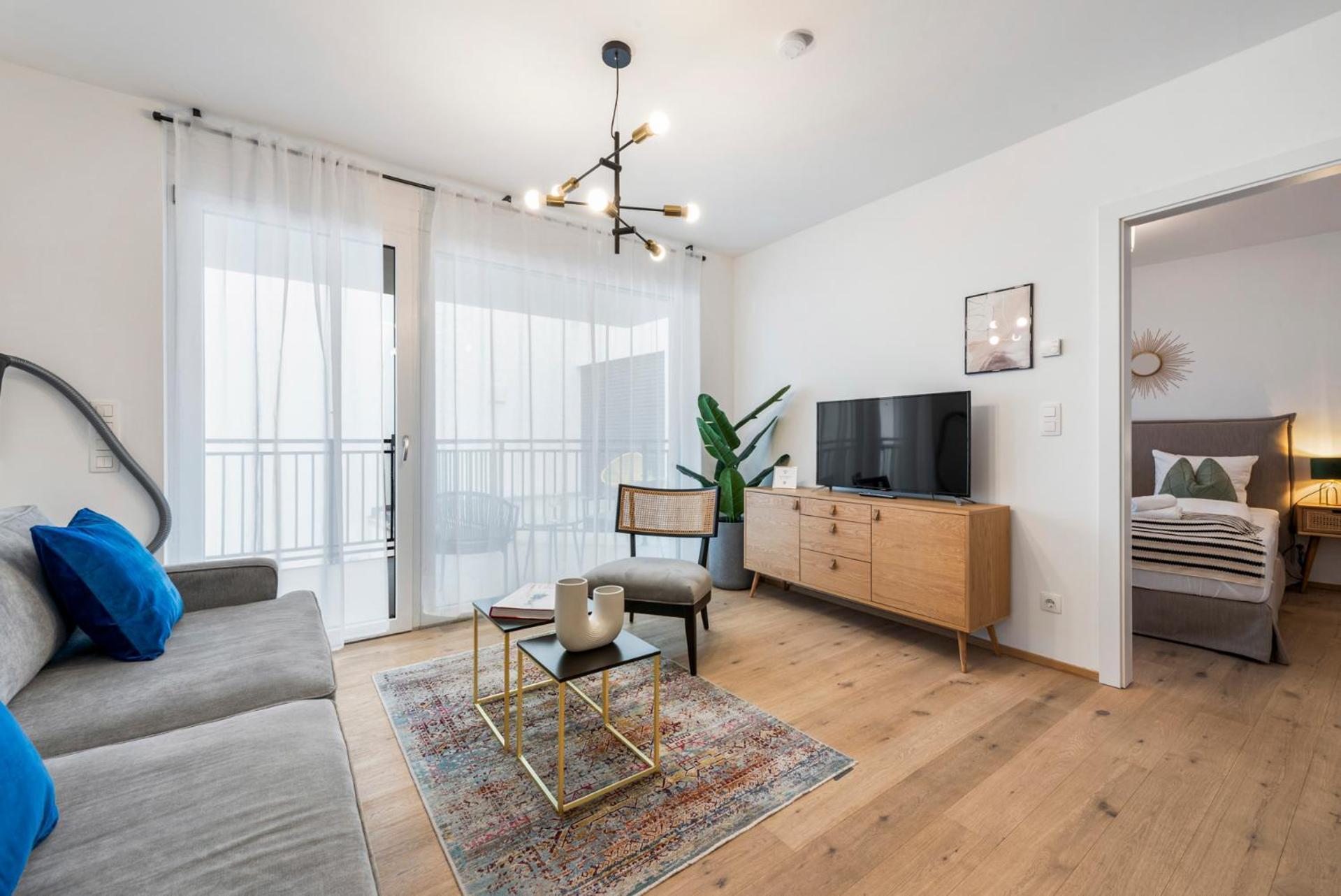 Superior One-Bedroom Apartment Balcony