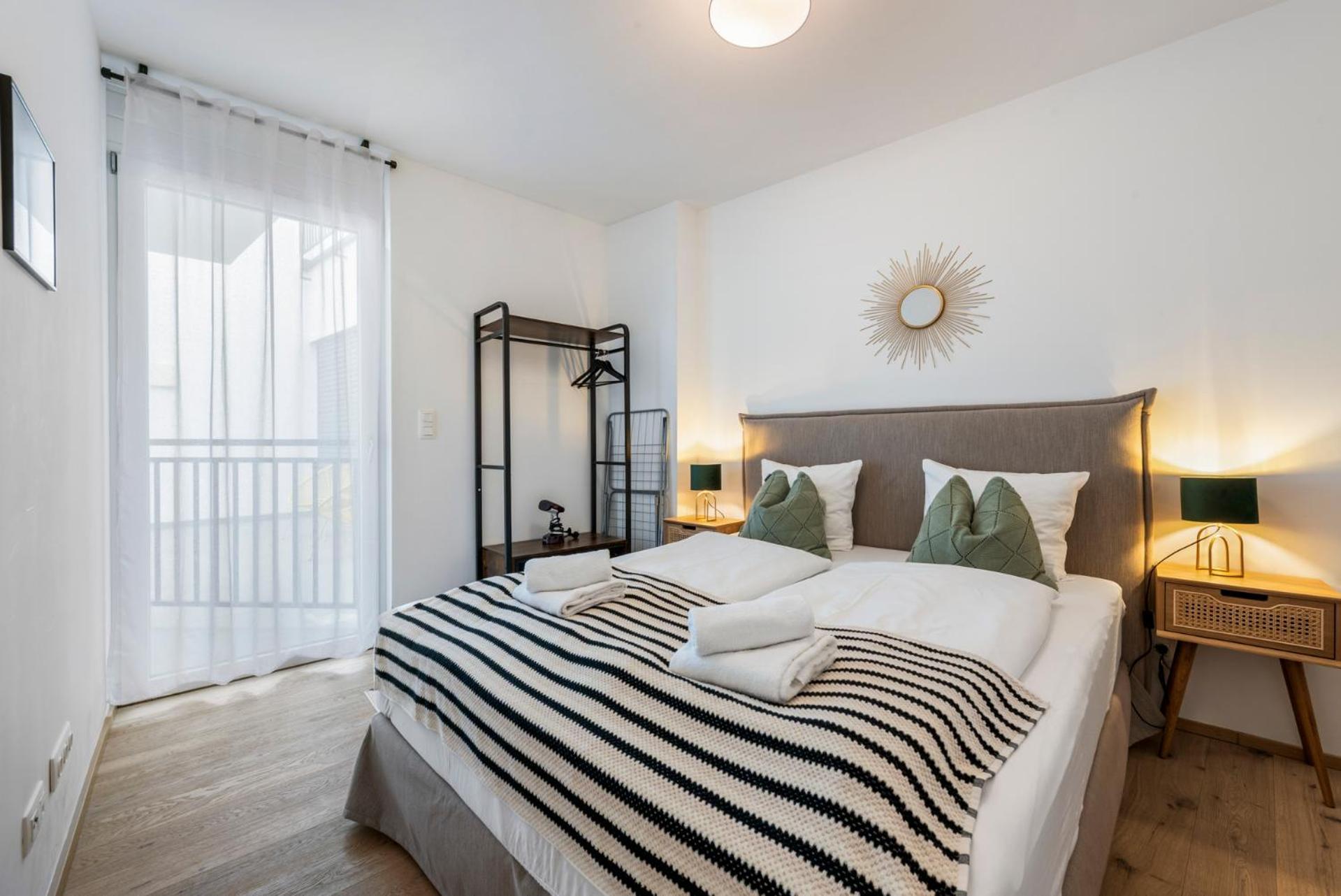 Superior One-Bedroom Apartment Balcony