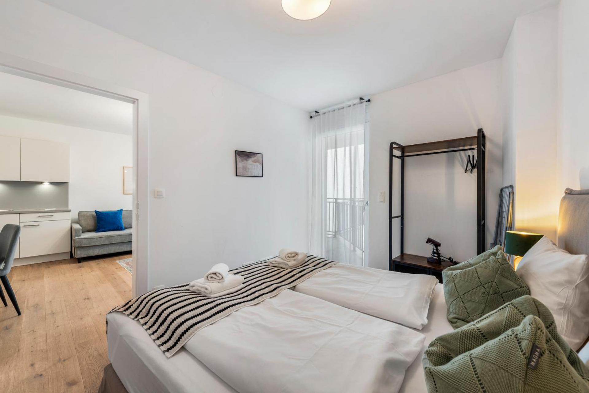 Superior One-Bedroom Apartment Balcony